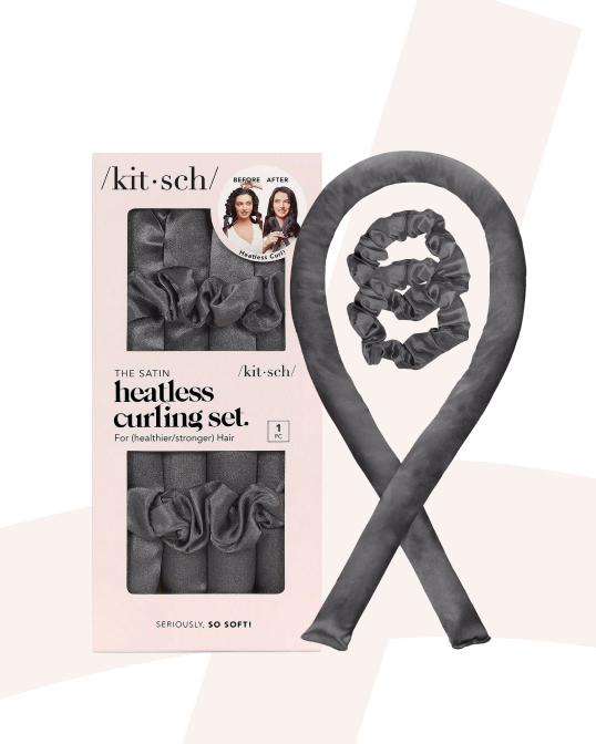 Kitsch Satin Heatless Curling Set